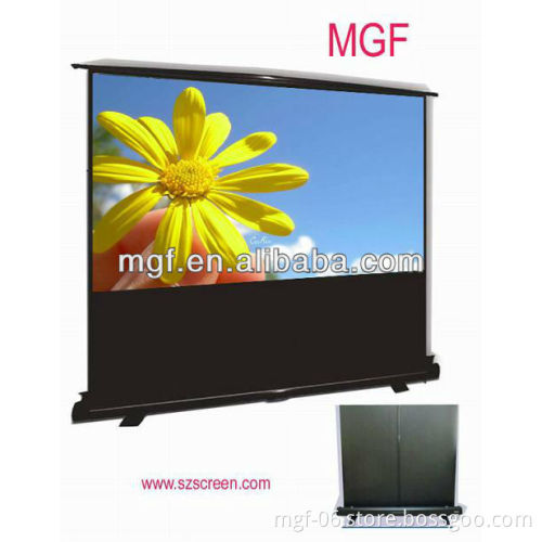 Portable Pole Floor Projector Screen Stand/Floor Standing Projection Screen